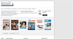 Desktop Screenshot of meisenbach.de